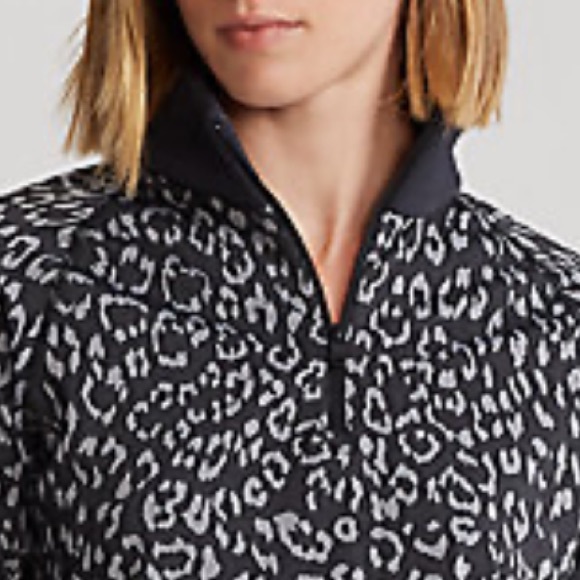 New w/tags! Ralph Lauren RLX PB Leopard zipper activewear sz XXS - Picture 12 of 12